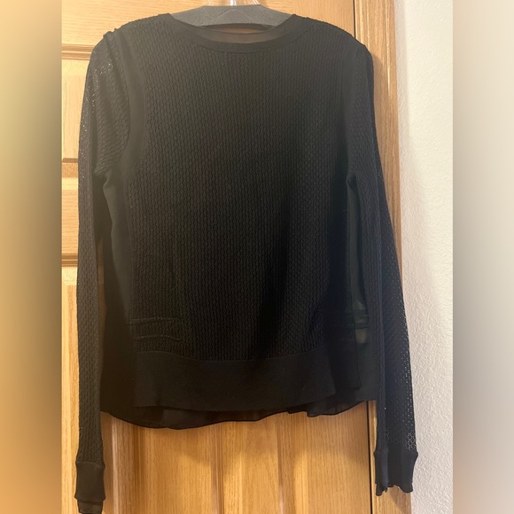 BCBG MaxAzria Medium Black Cardigan Sweater EUC - Picture 11 of 11